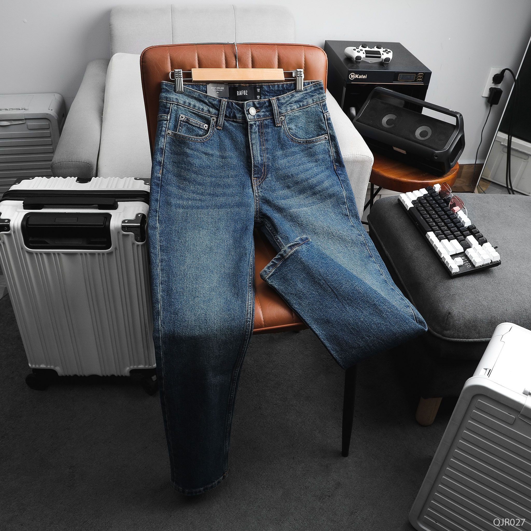  Quần jean RAFOZ dark blue wash - 027 