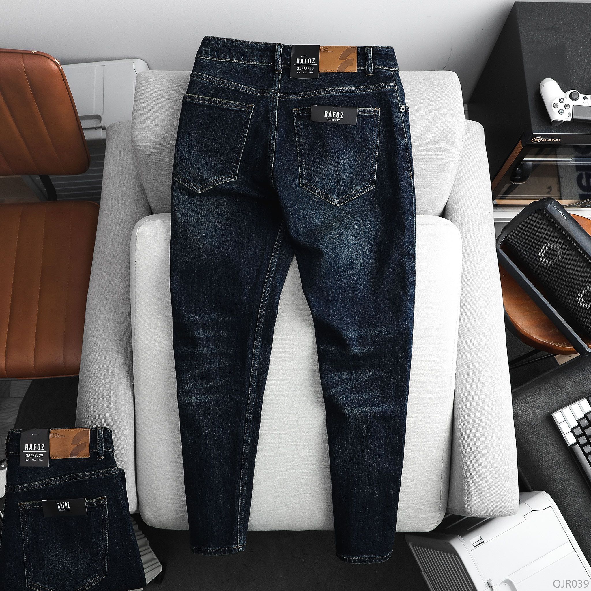  Quần jean RAFOZ Slimfit Xanh đậm - 039 