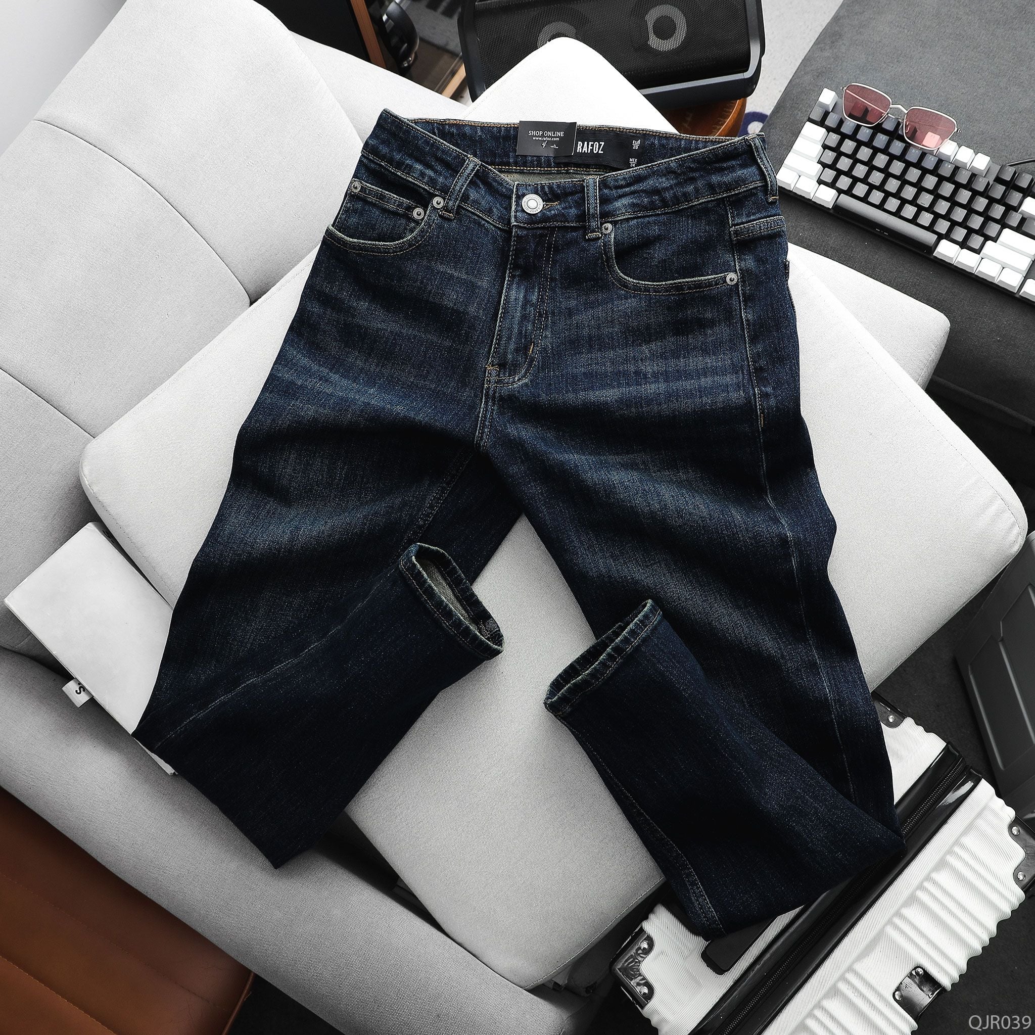  Quần jean RAFOZ Slimfit Xanh đậm - 039 