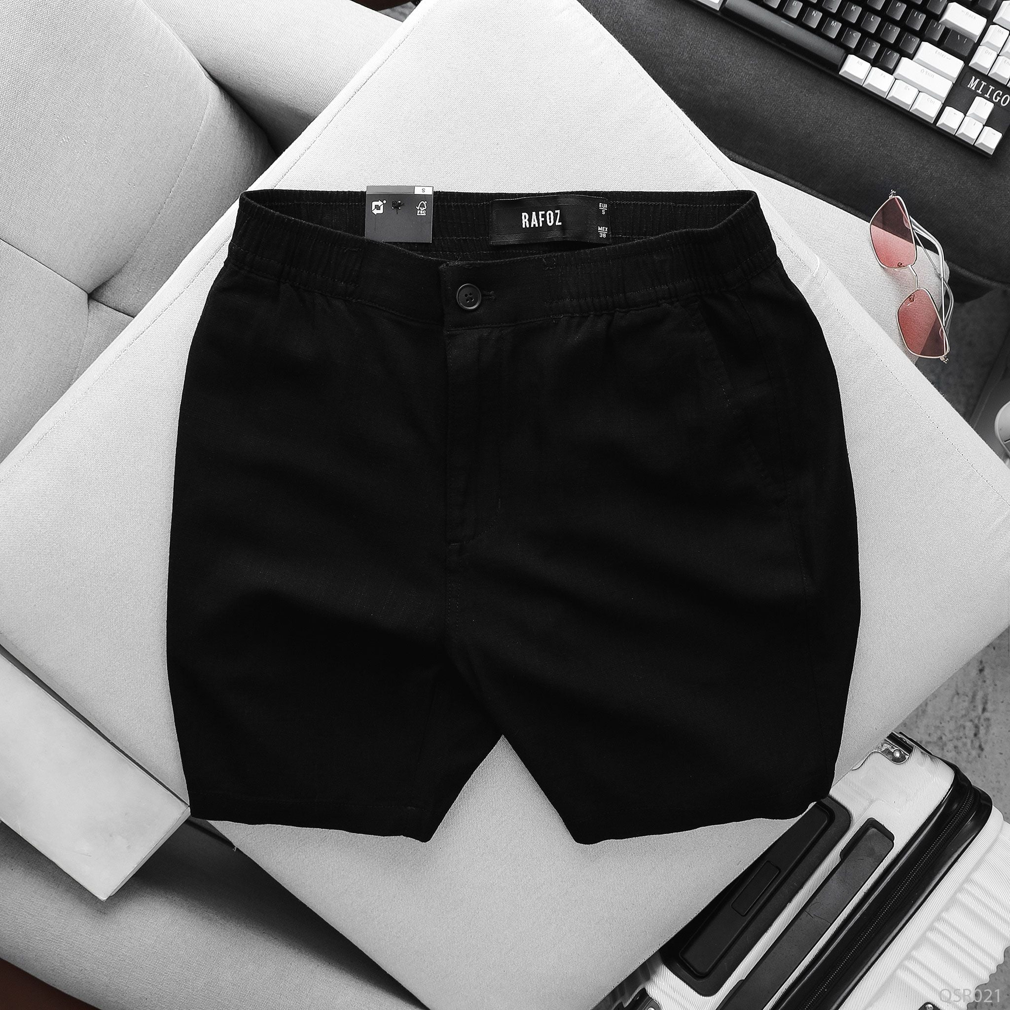  Quần short linen RAFOZ basic - 021 