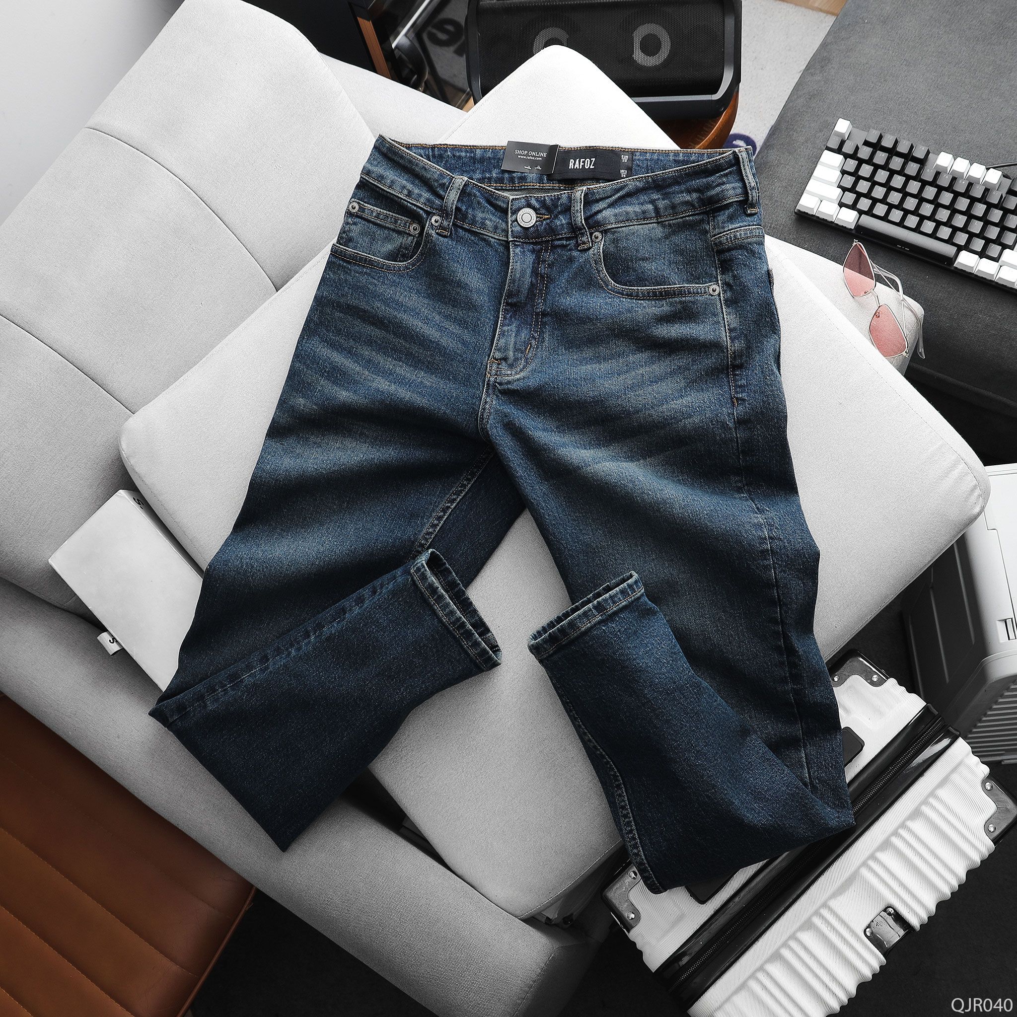  Quần jean RAFOZ Xanh wash - 040 