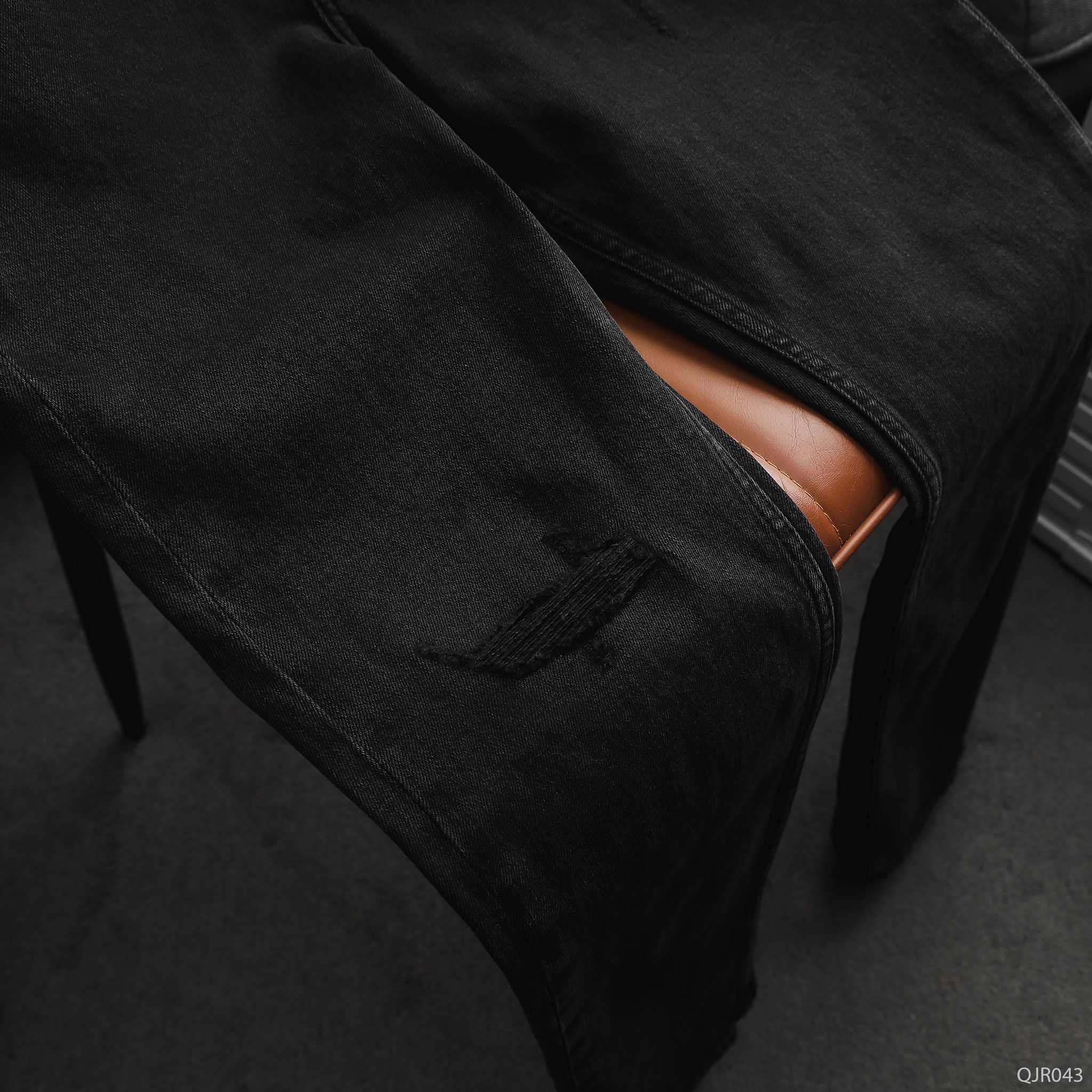  Quần jean RAFOZ grey wash ripped - 043 