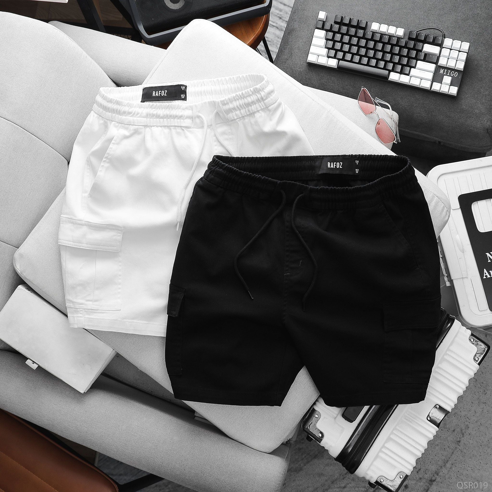  Quần short kaki túi hộp RAFOZ - 019 