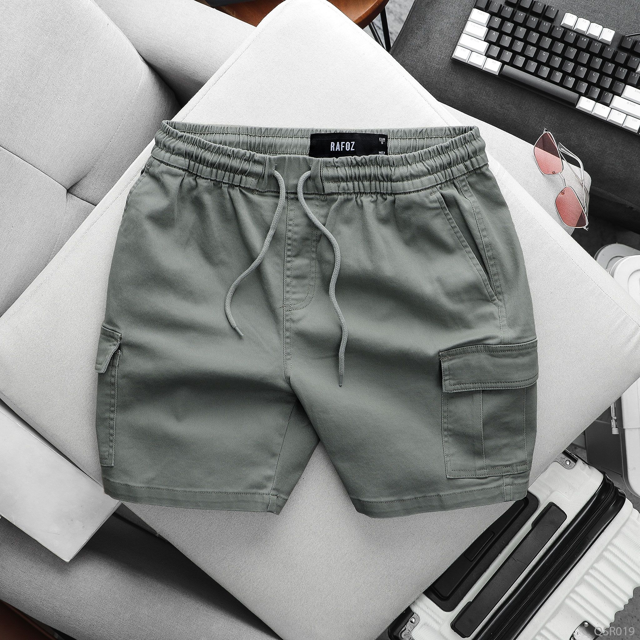  Quần short kaki túi hộp RAFOZ - 019 