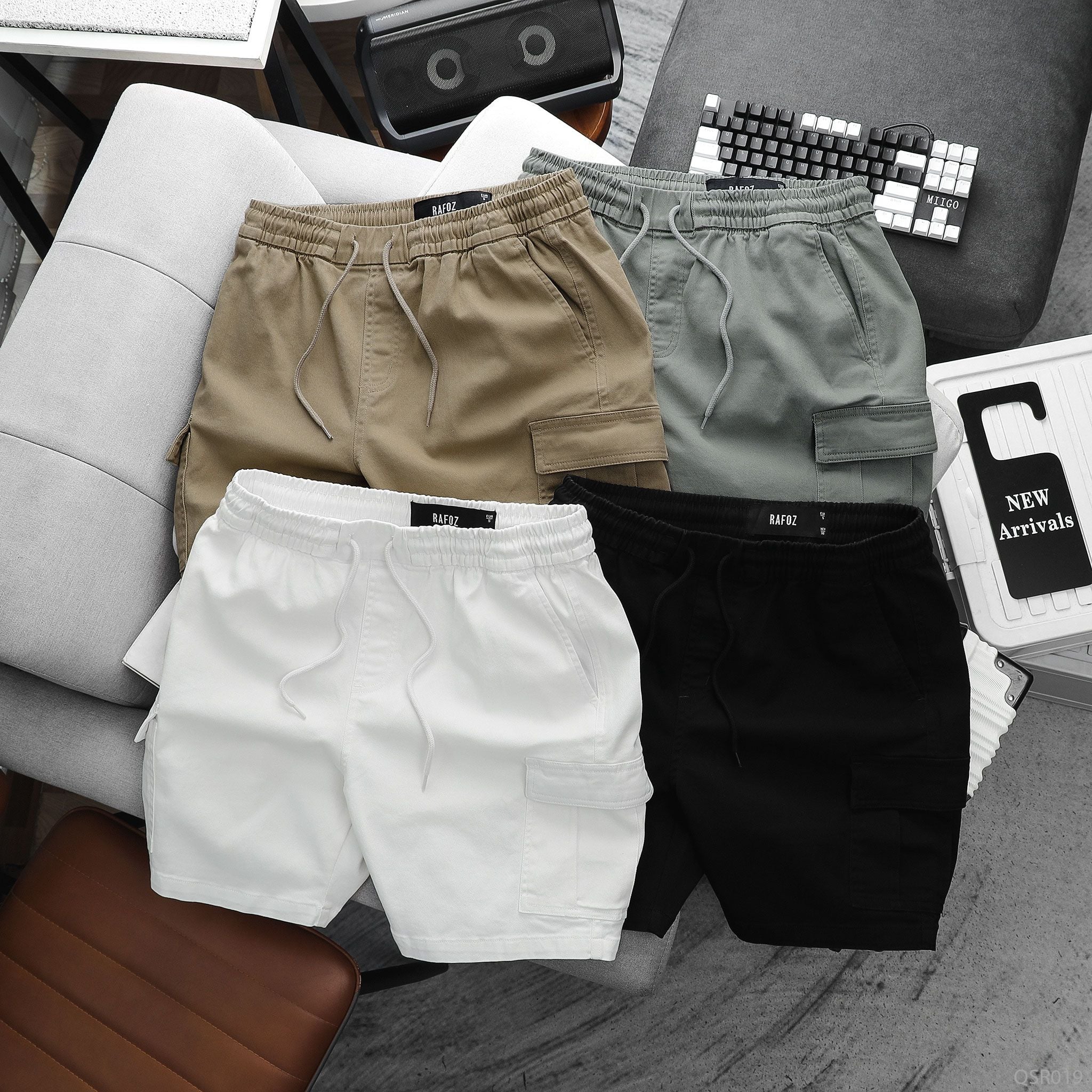  Quần short kaki túi hộp RAFOZ - 019 