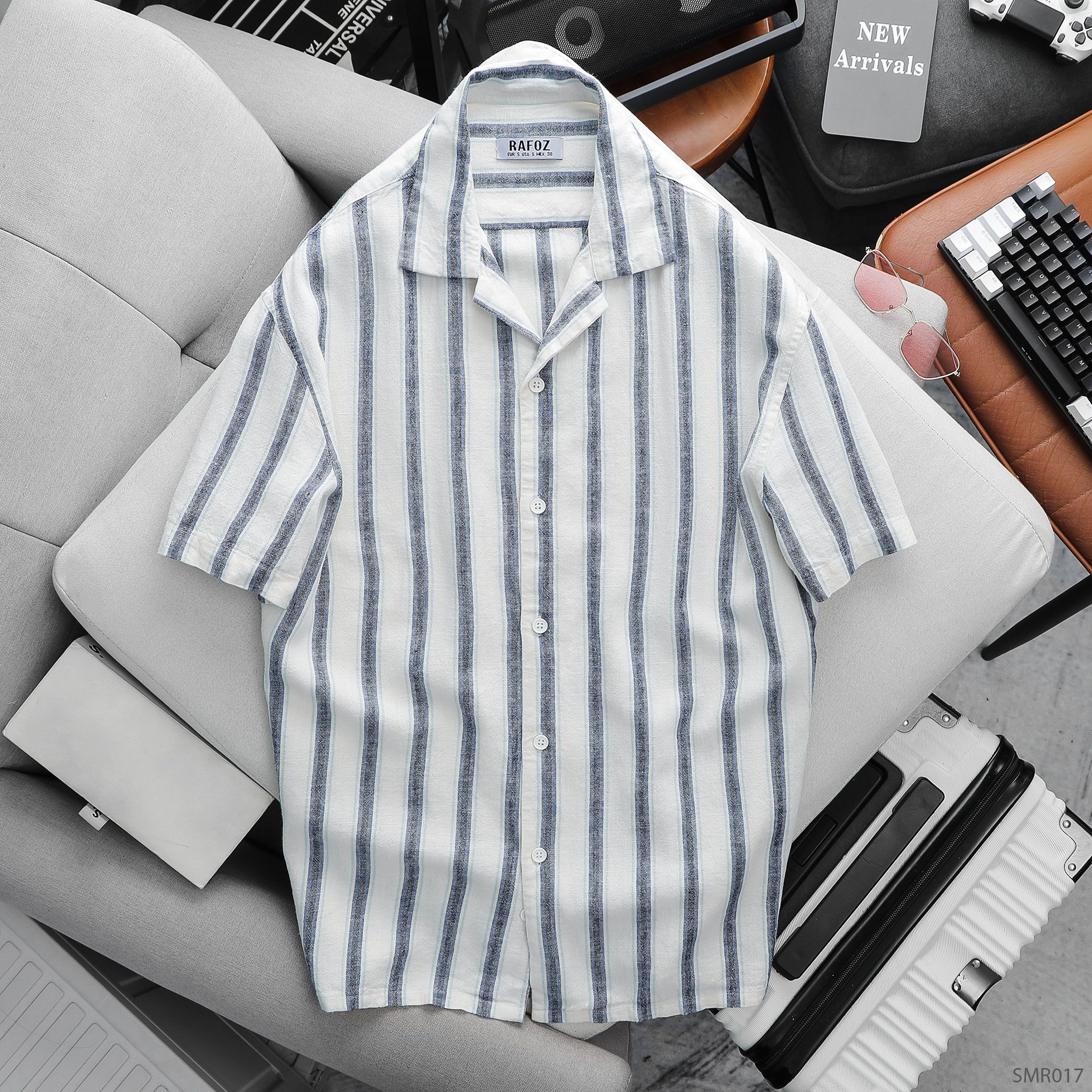  Áo sơ mi NT RAFOZ cuban shirt - 017 