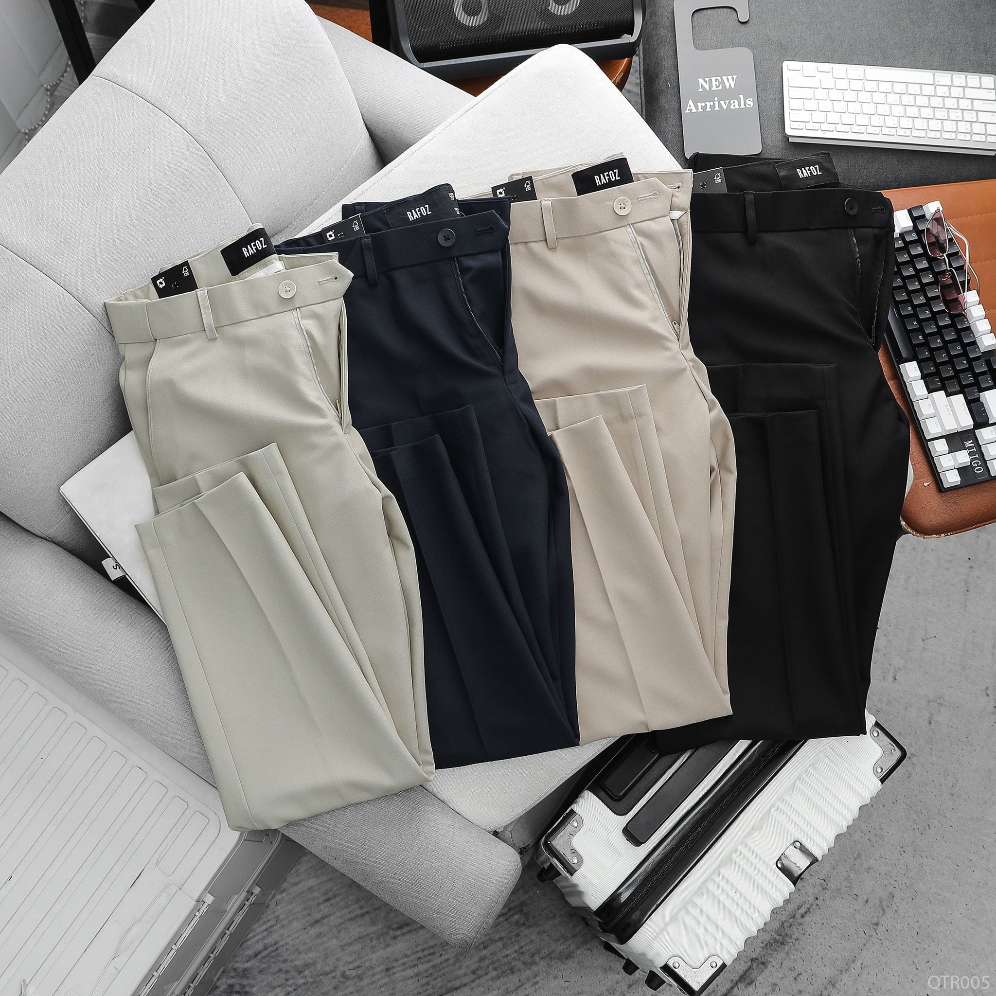  Quần tây RAFOZ Slim-fit basic - 005 