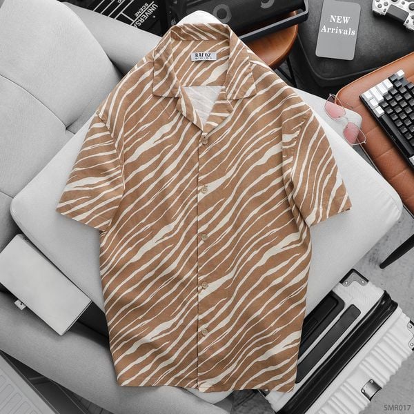  Áo sơ mi NT RAFOZ cuban shirt - 017 
