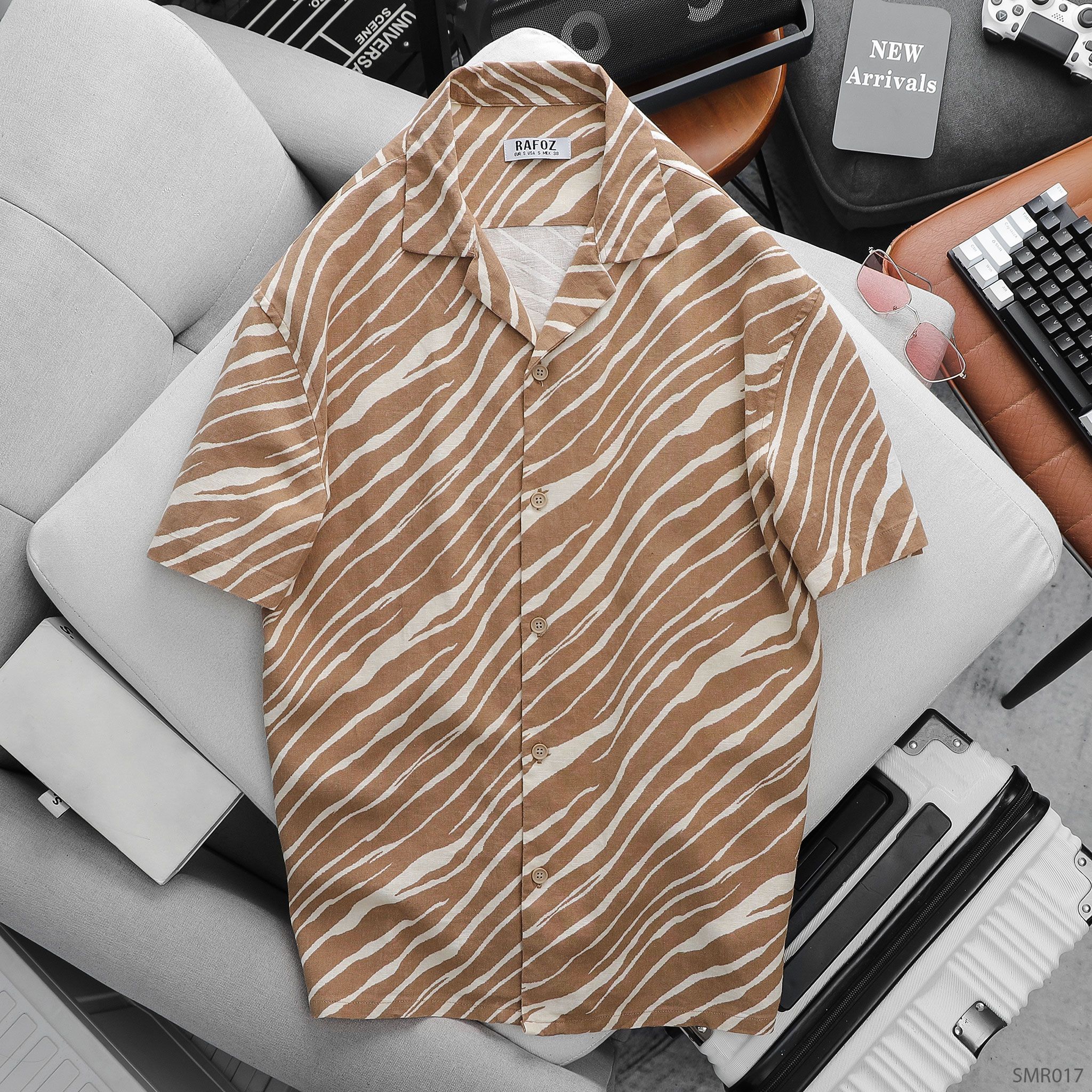  Áo sơ mi NT RAFOZ cuban shirt - 017 