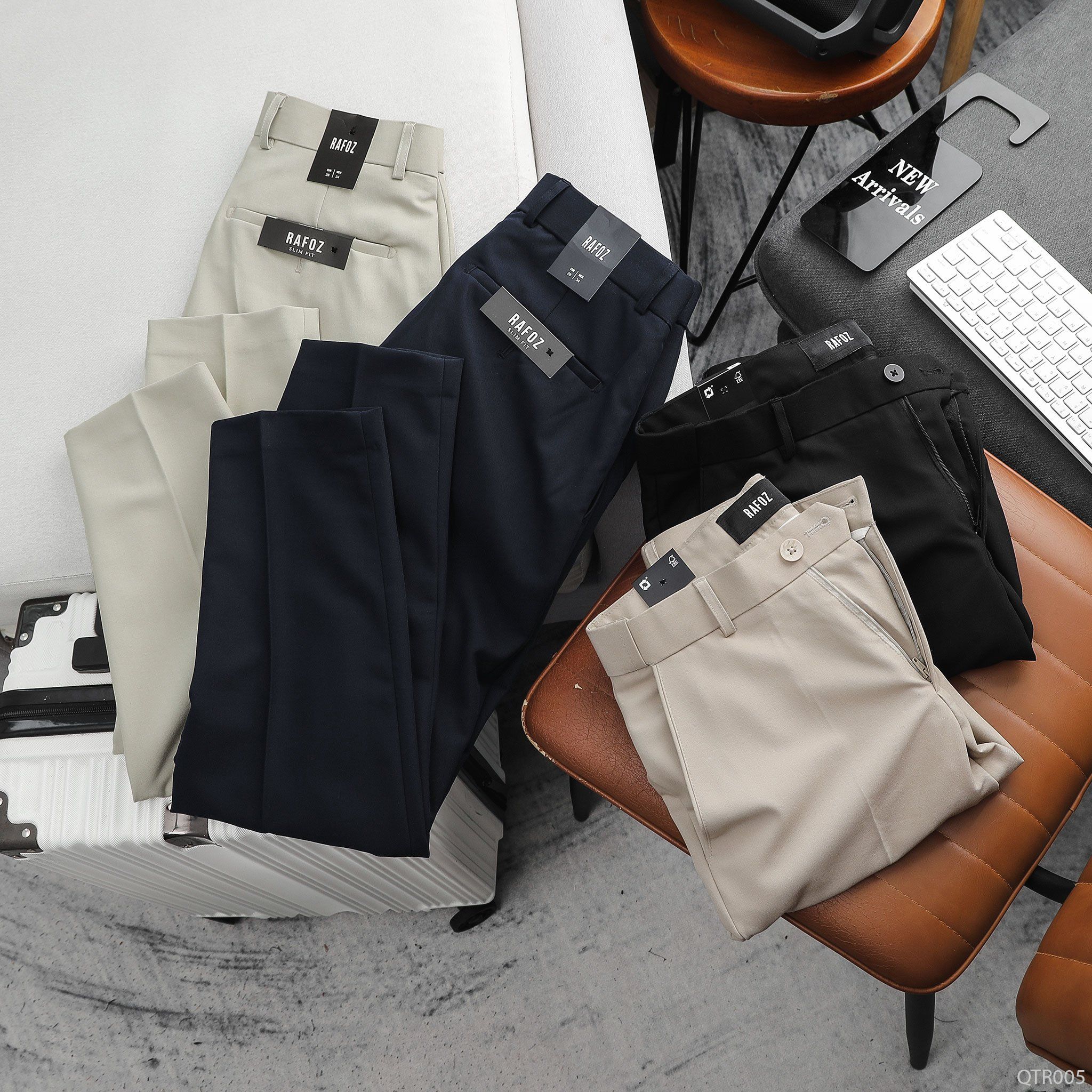  Quần tây RAFOZ Slim-fit basic - 005 