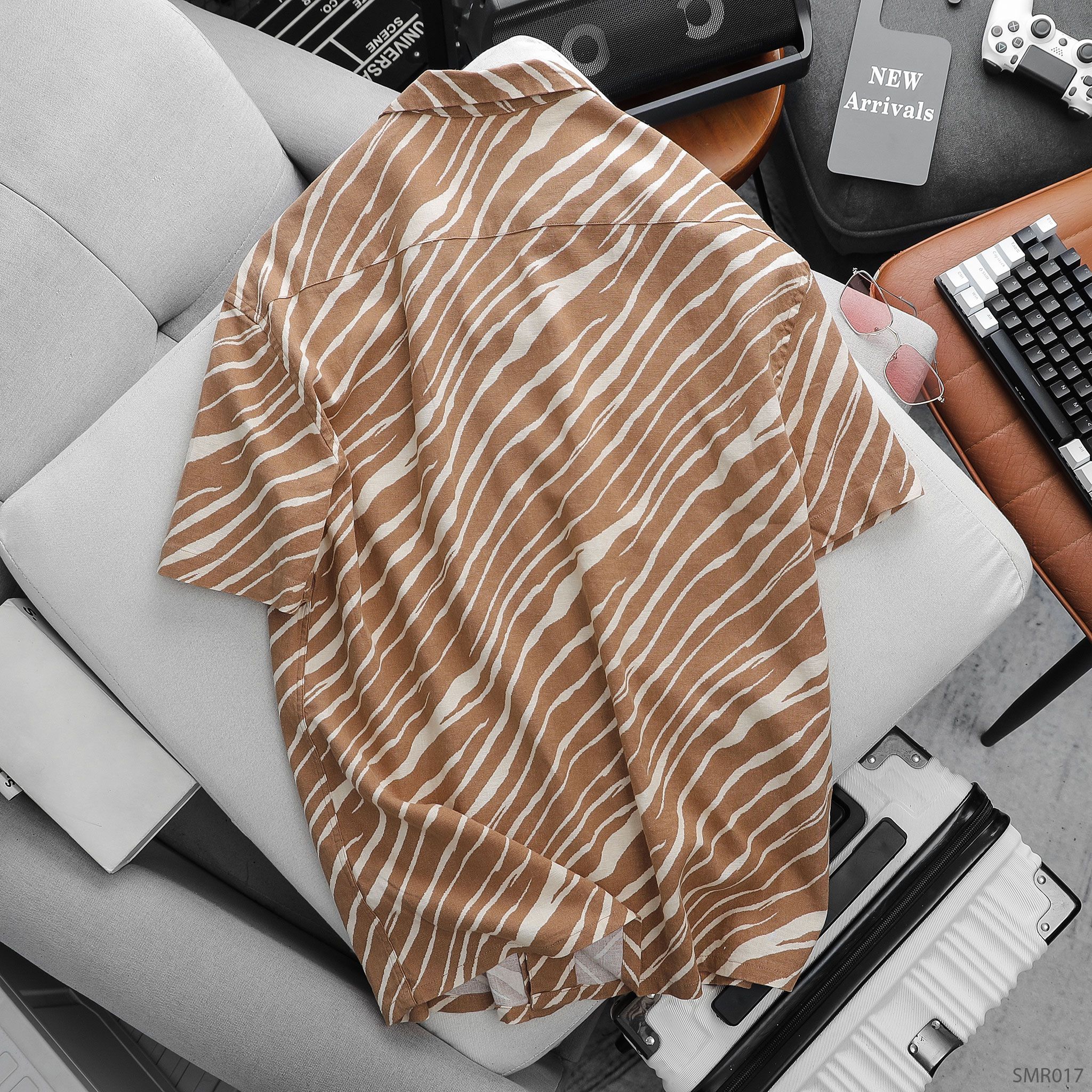  Áo sơ mi NT RAFOZ cuban shirt - 017 