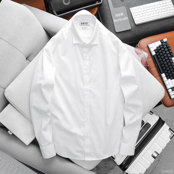  Áo sơ mi DT trắng office RAFOZ - 026 