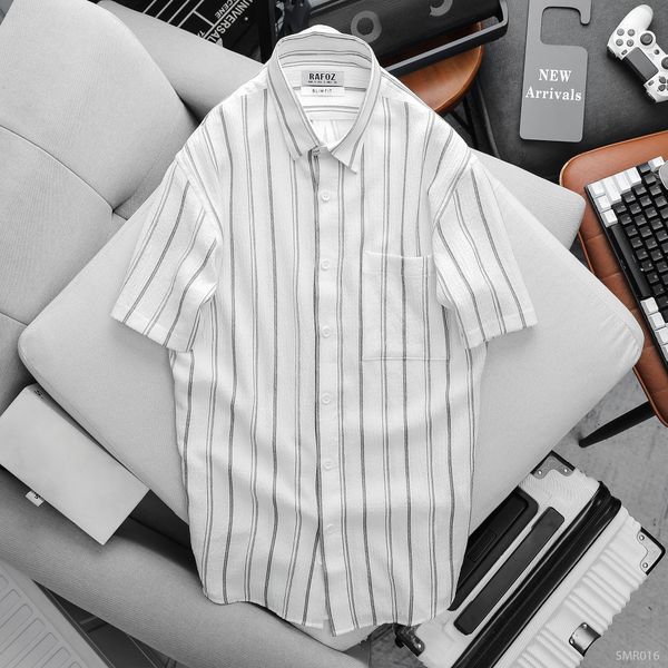  Áo sơ mi tay ngắn RAFOZ Plain - 016 