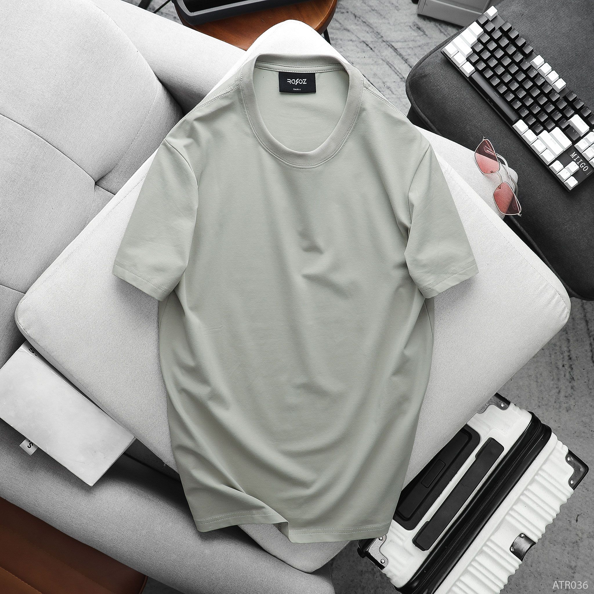  Áo thun RAFOZ cotton basic - 036 