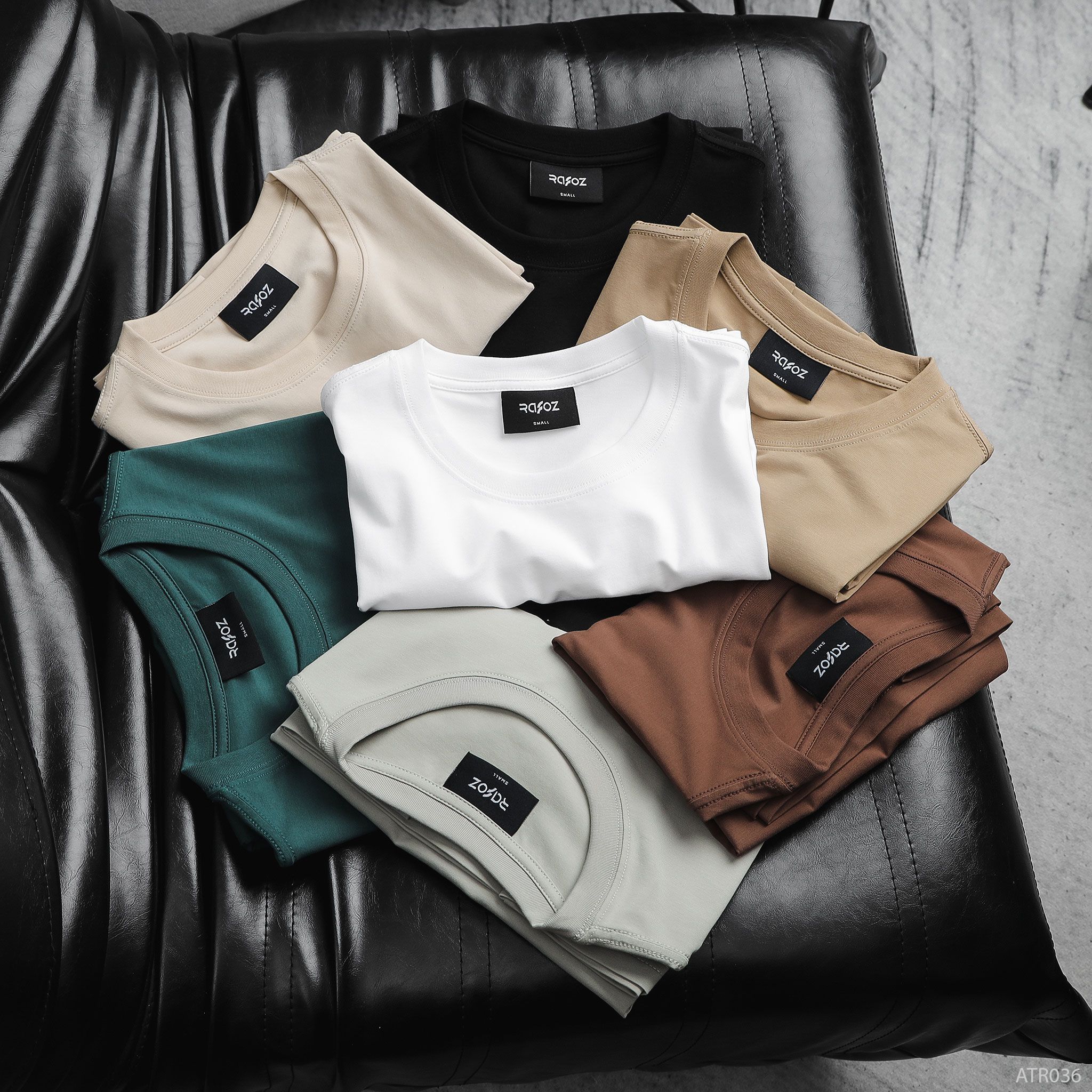  Áo thun RAFOZ cotton basic - 036 