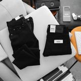  Quần jean đen Regular - fit RAFOZ - 034 