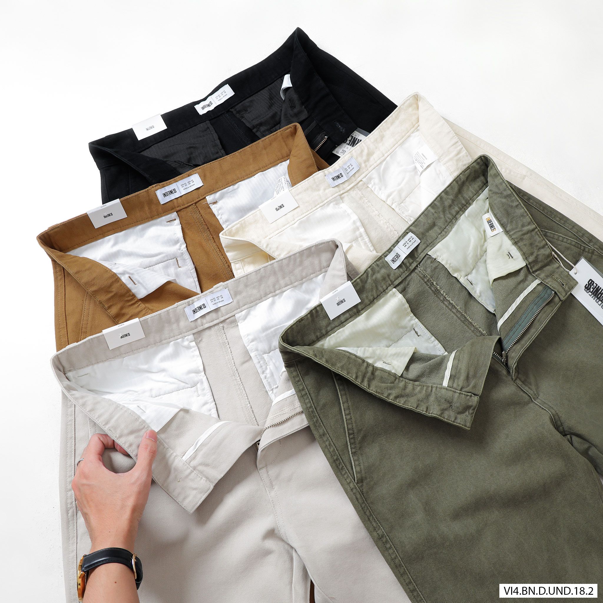  Quần kaki relaxed UDN basic 