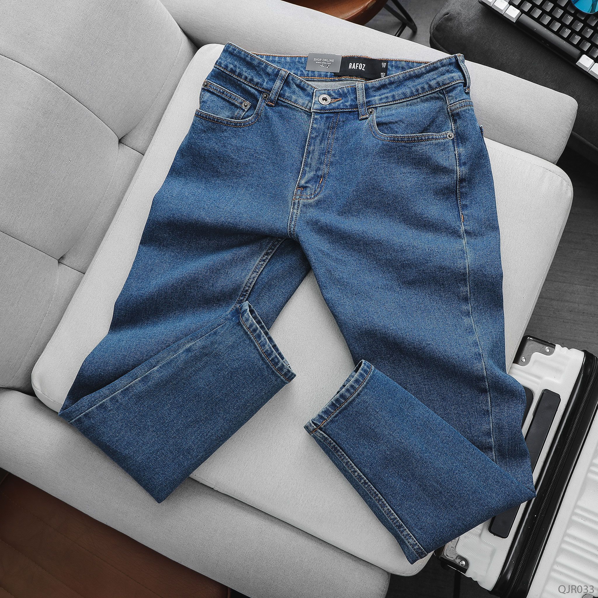  Quần jean RAFOZ Blue basic - 033 