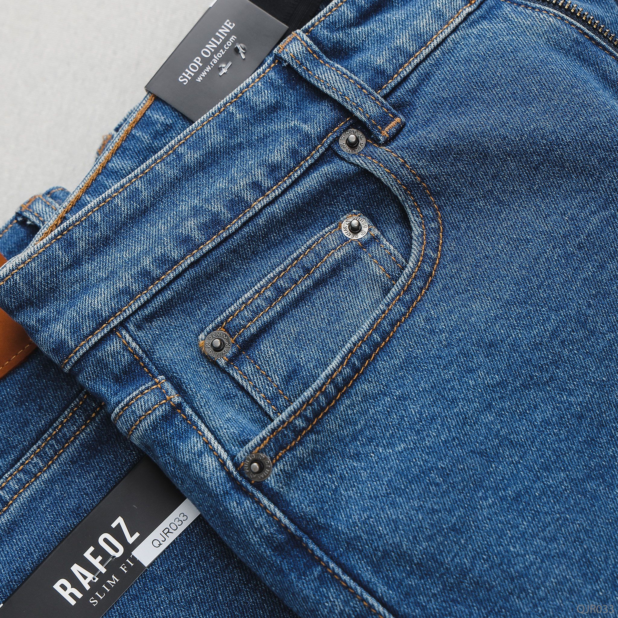  Quần jean RAFOZ Blue basic - 033 