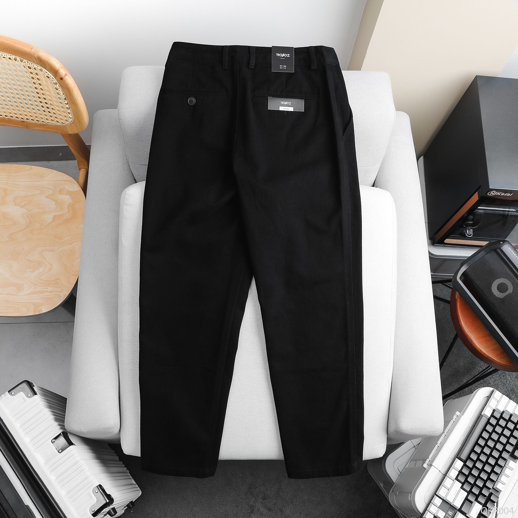  Quần kaki straight fit RAFOZ basic - 004 