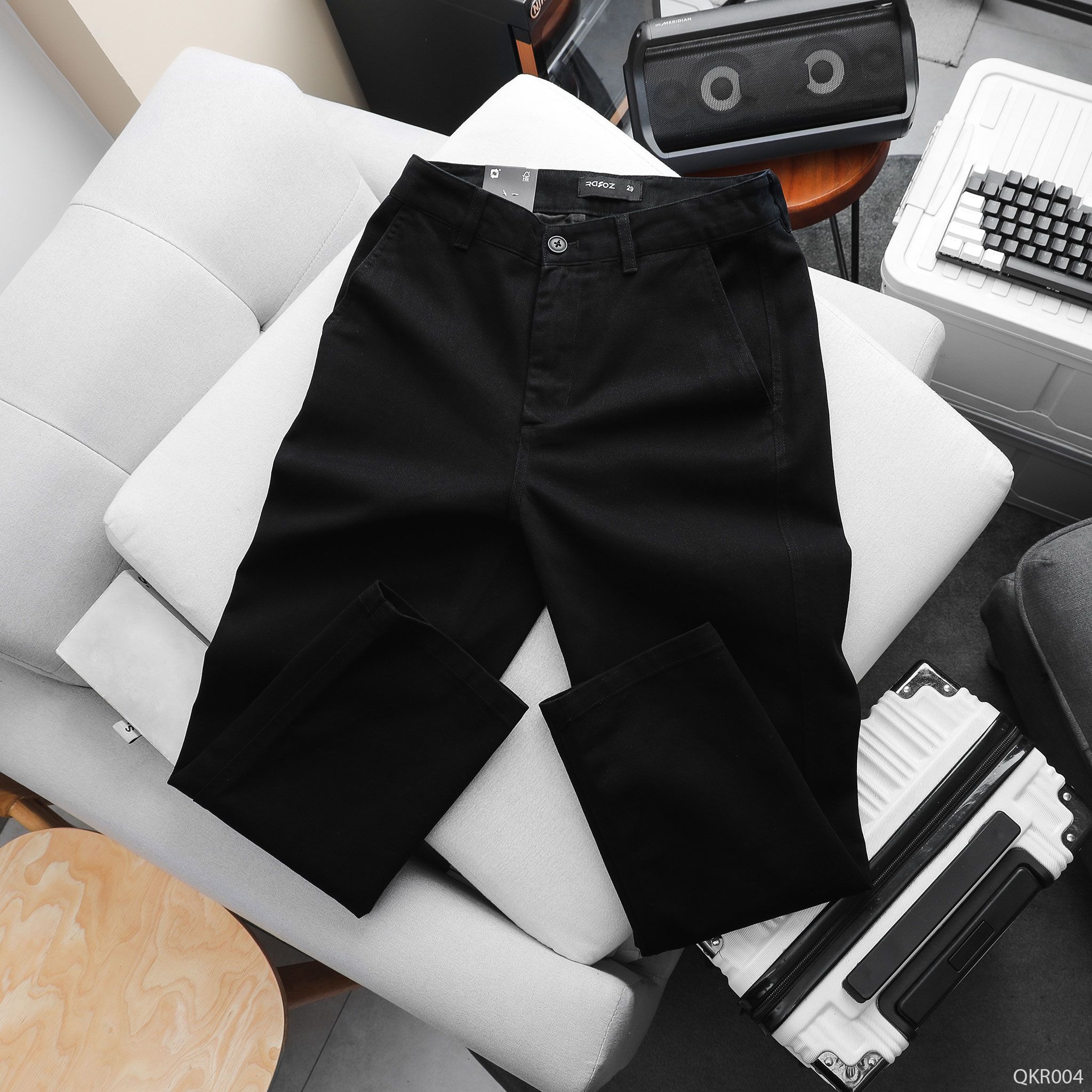  Quần kaki straight fit RAFOZ basic - 004 