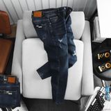  Quần jean RAFOZ xanh đá rách - 015 