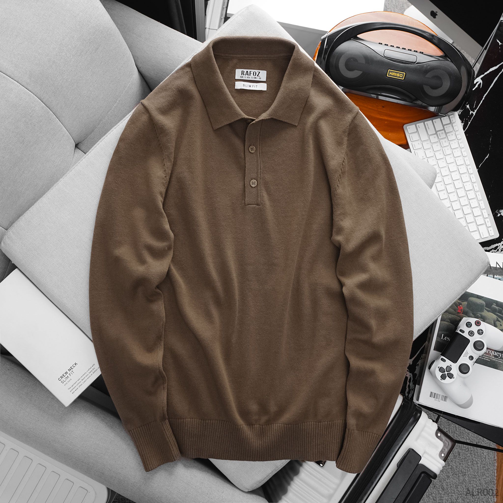  Áo len polo dài tay RAFOZ basic - 002 