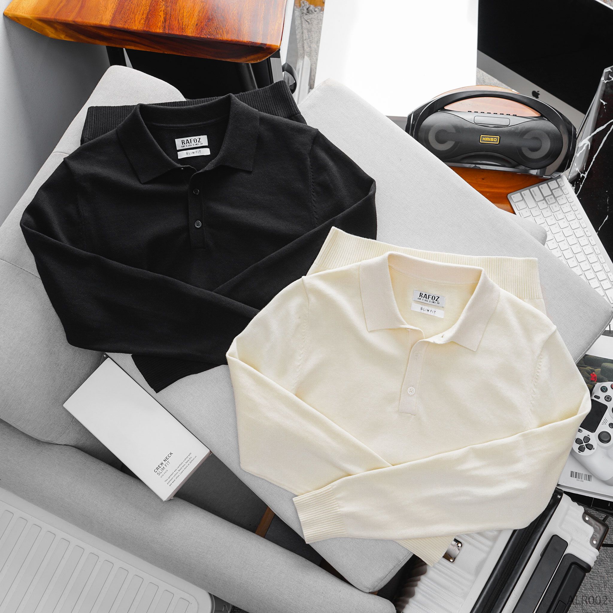  Áo len polo dài tay RAFOZ basic - 002 