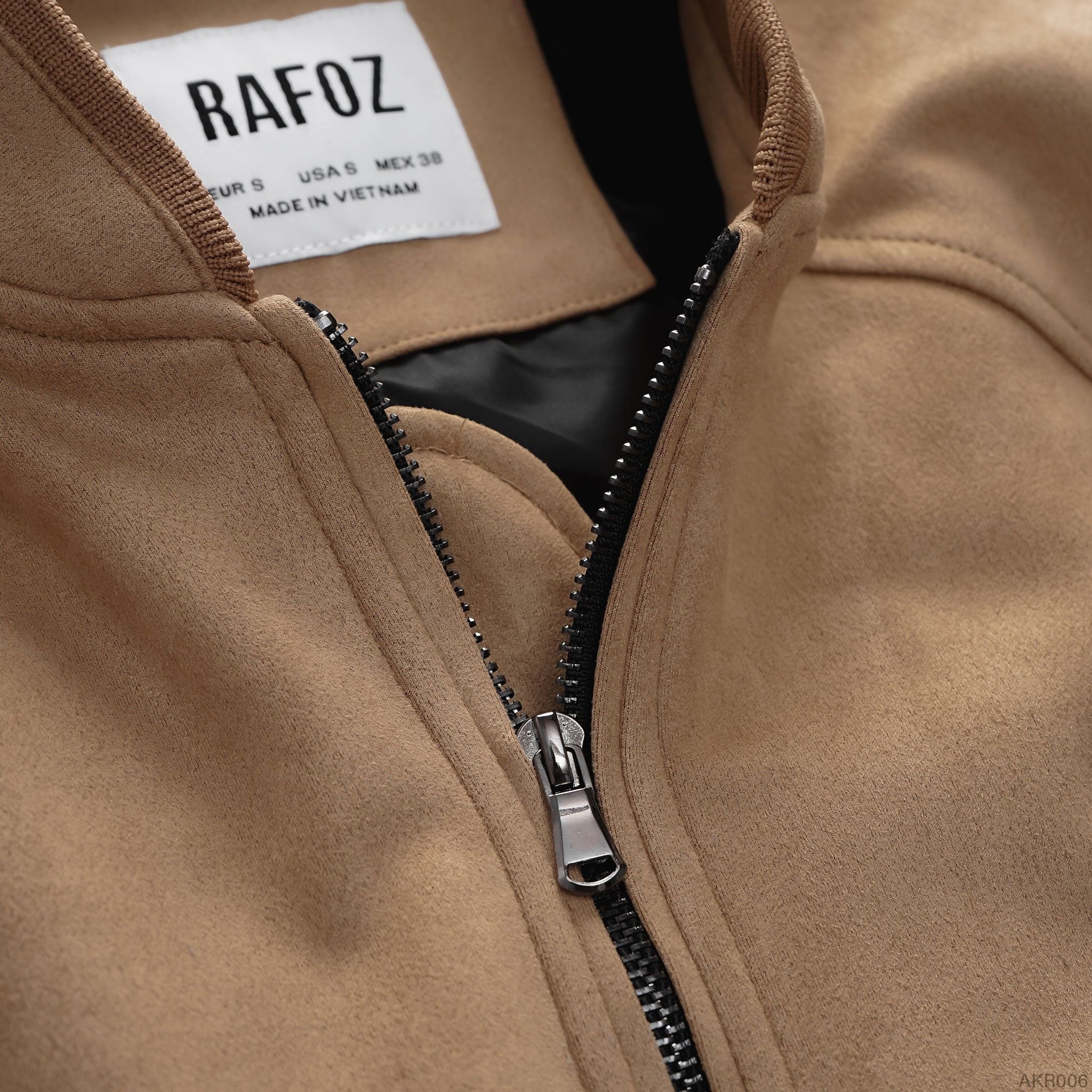  Áo khoác bomber da lộn RAFOZ - 006 