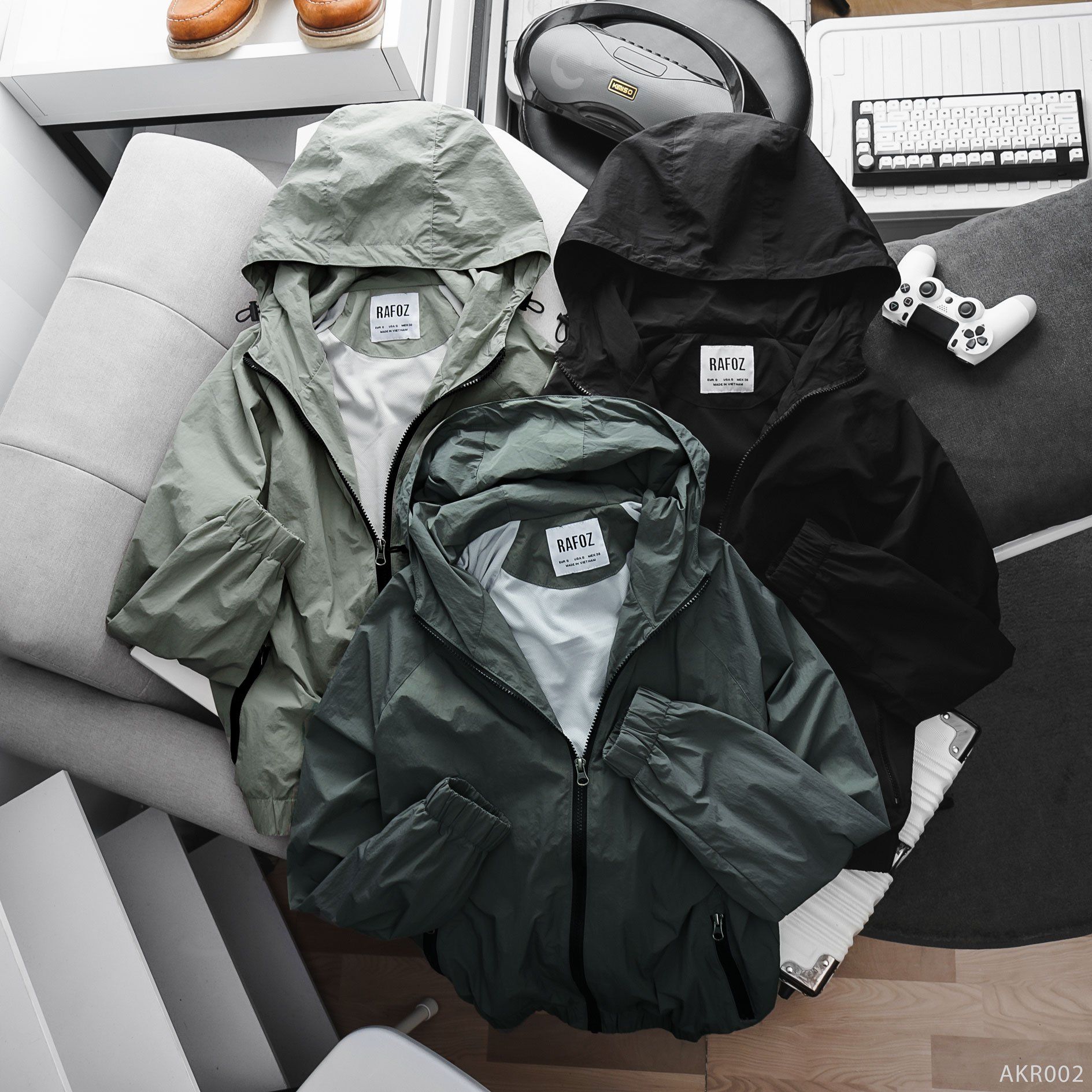  Áo khoác gió basic RAFOZ - 002 