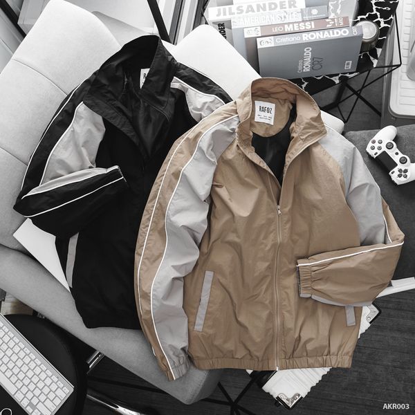  Áo khoác gió RAFOZ tay phối màu - 003 