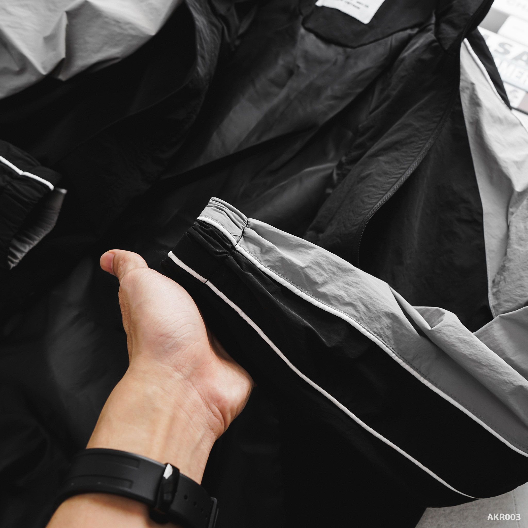  Áo khoác gió RAFOZ tay phối màu - 003 