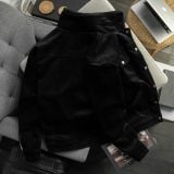  Áo khoác nhung lót lông KF 6M 