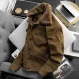  Áo khoác nhung lót lông KF 6M 