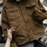  Áo khoác nhung lót lông KF 6M 