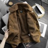  Áo khoác nhung lót lông KF 6M 