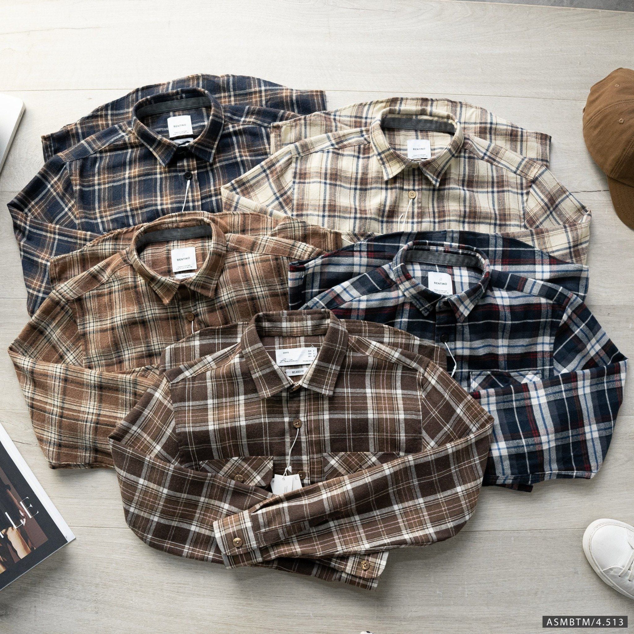  Áo sơ mi Caro BTN 2 túi 4M 