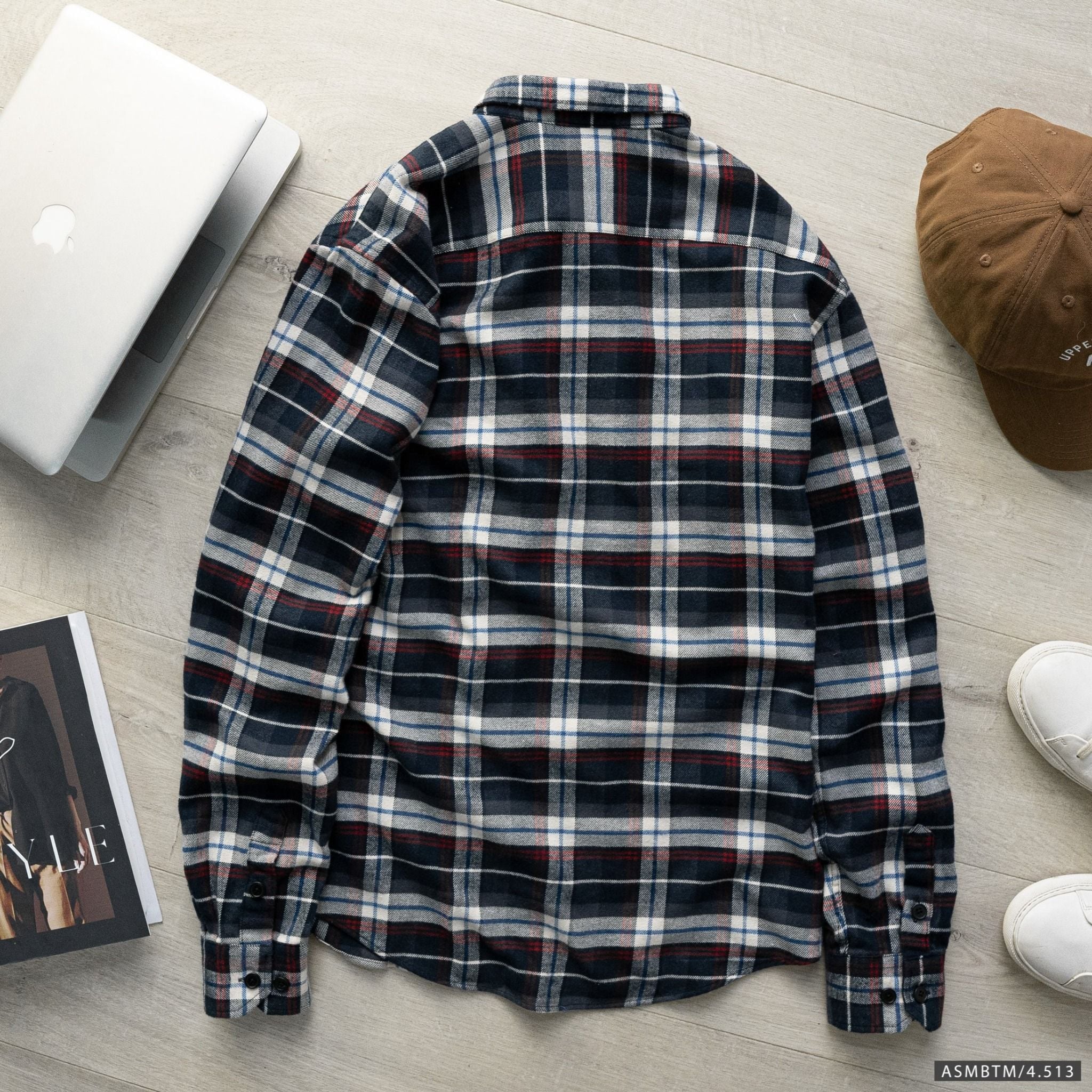  Áo sơ mi Caro BTN 2 túi 4M 