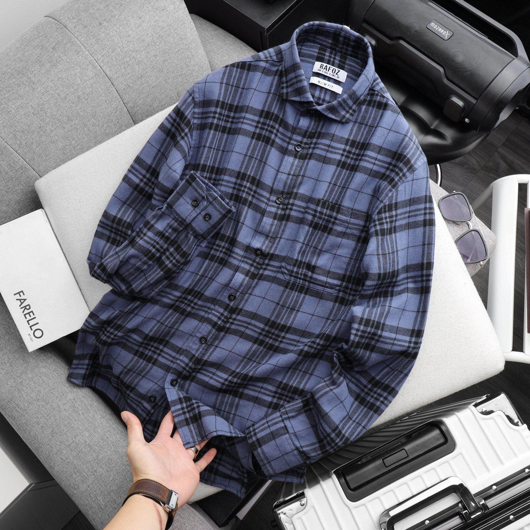  Áo sơ mi Caro RAFOZ 3M - 220235 