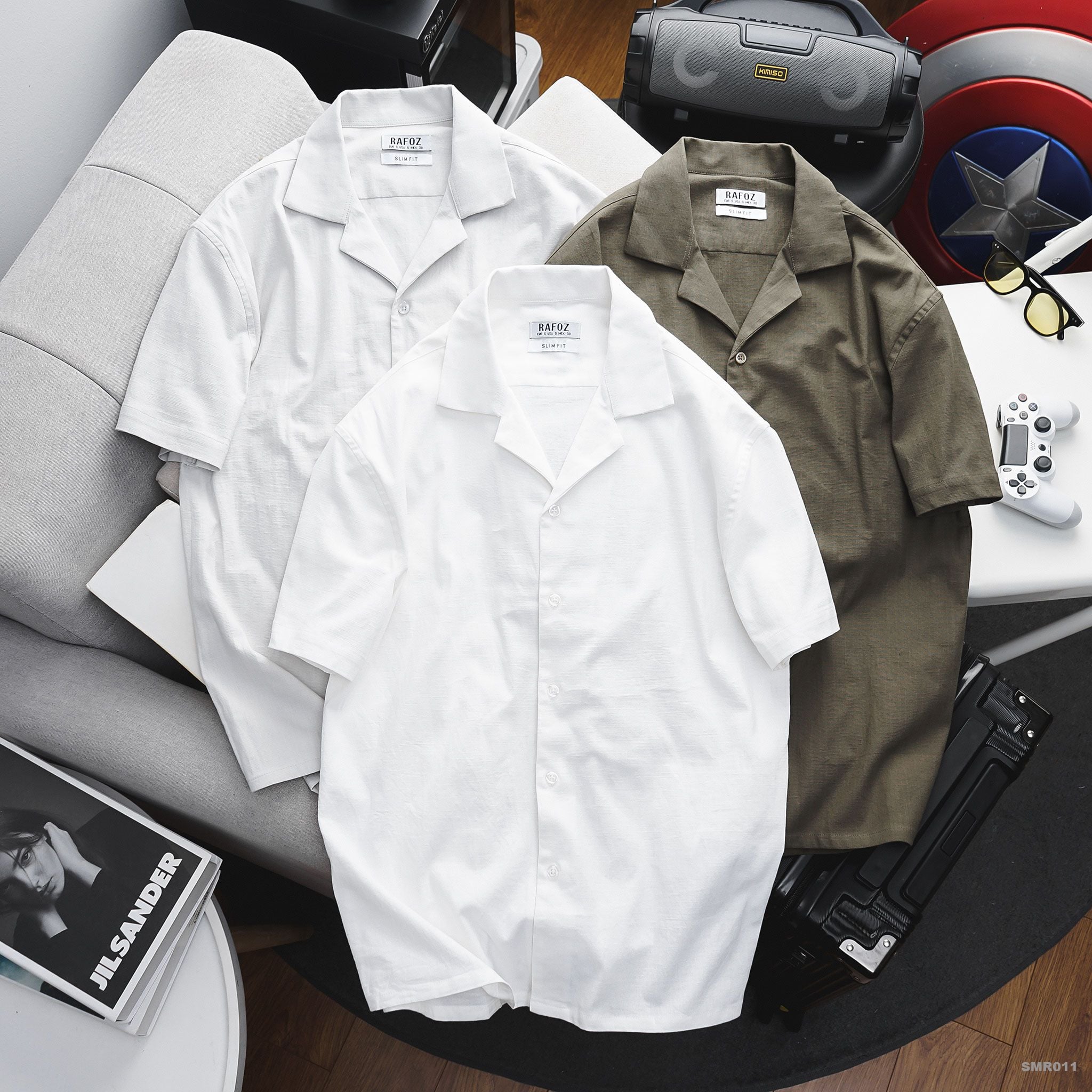  Áo sơ mi Cuban NT basic RAFOZ - 011 