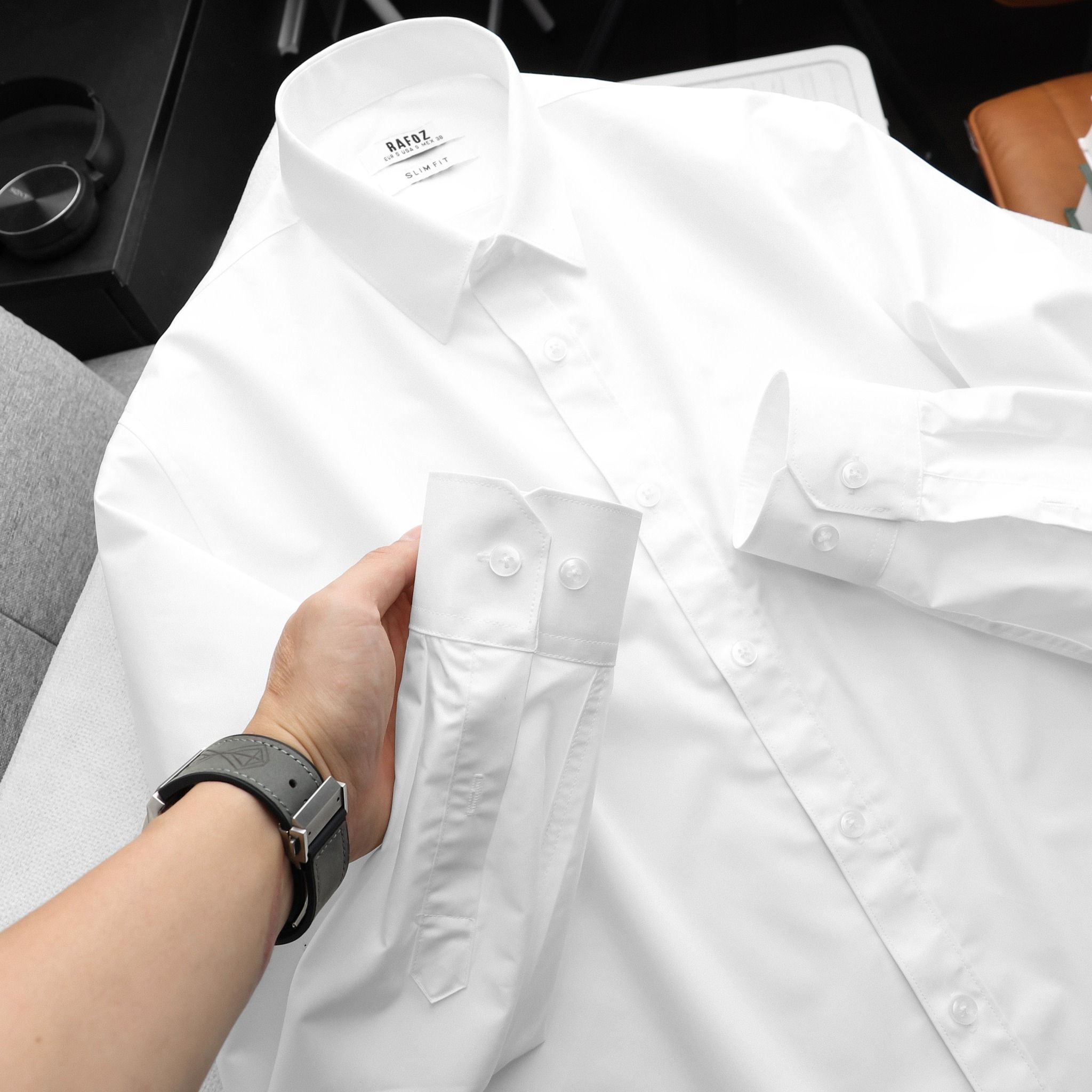  Áo sơ mi dài tay RAFOZ basic - 002 