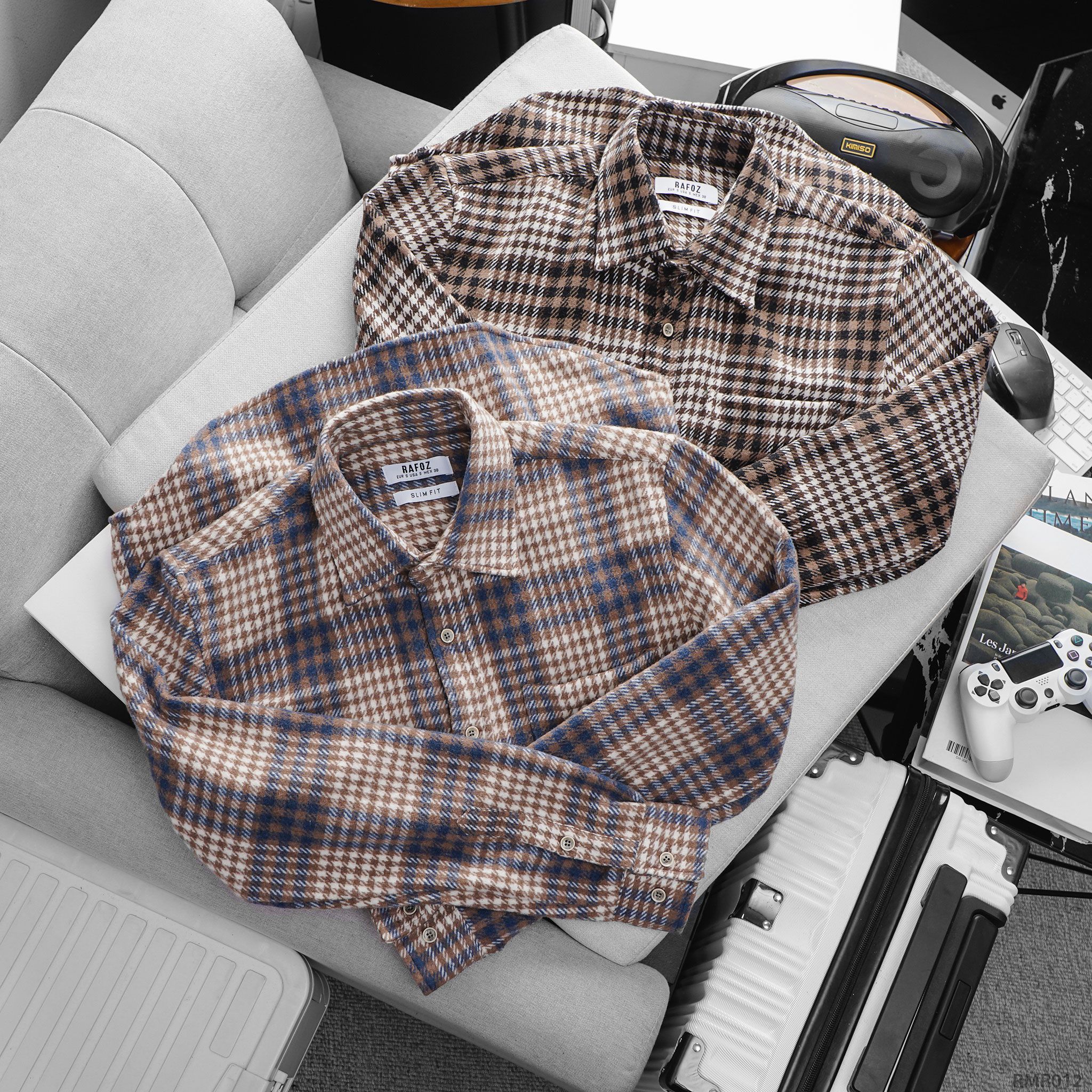  Áo sơ mi DT caro RAFOZ - 012 