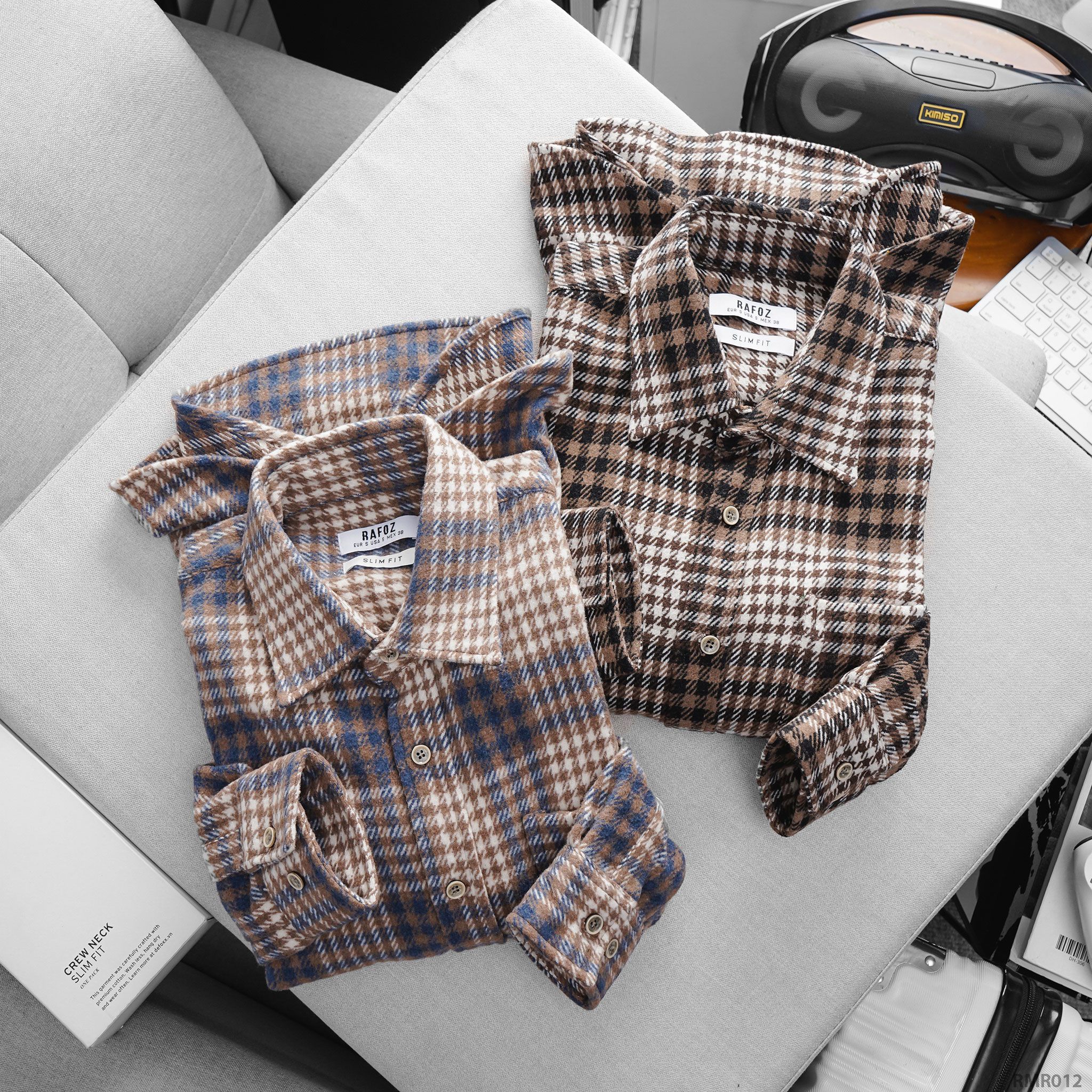  Áo sơ mi DT caro RAFOZ - 012 