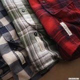  Áo sơmi DT caro UDN - ĐỎ L 