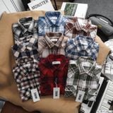  Áo sơmi DT caro UDN - ĐỎ L 