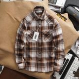  Áo sơmi DT caro UDN - ĐỎ L 