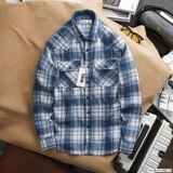  Áo sơmi DT caro UDN - ĐỎ L 