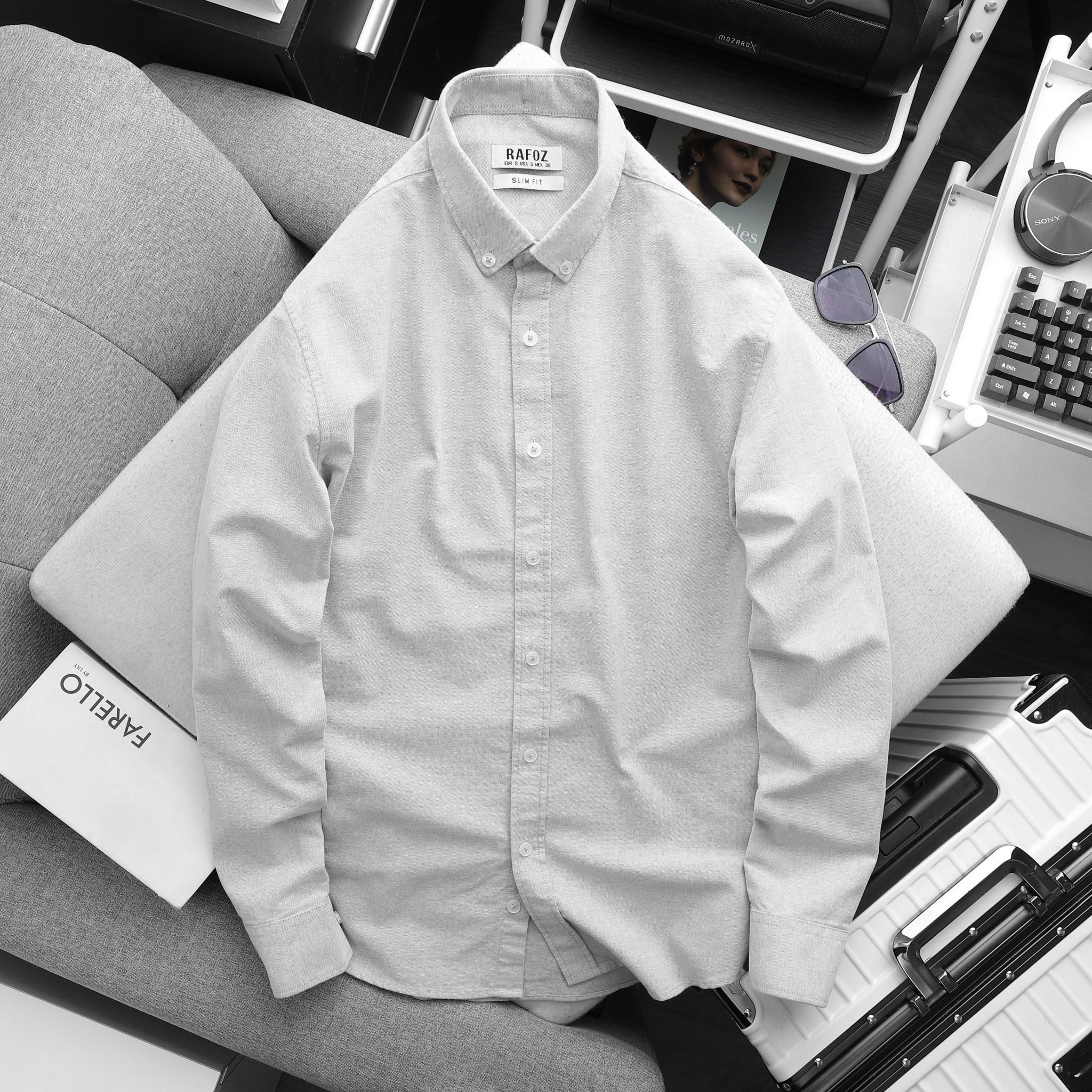  Áo sơ mi DT Oxford RAFOZ 3M - 220245 