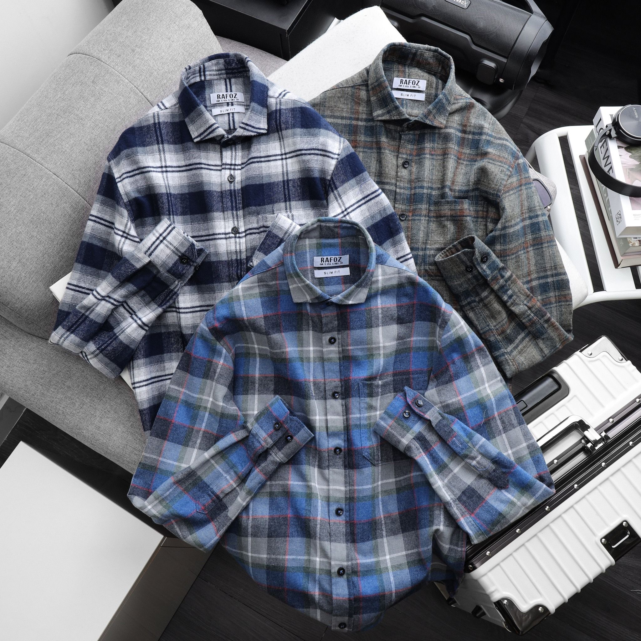  Áo sơ mi Flannel RAFOZ 3M - 220236 