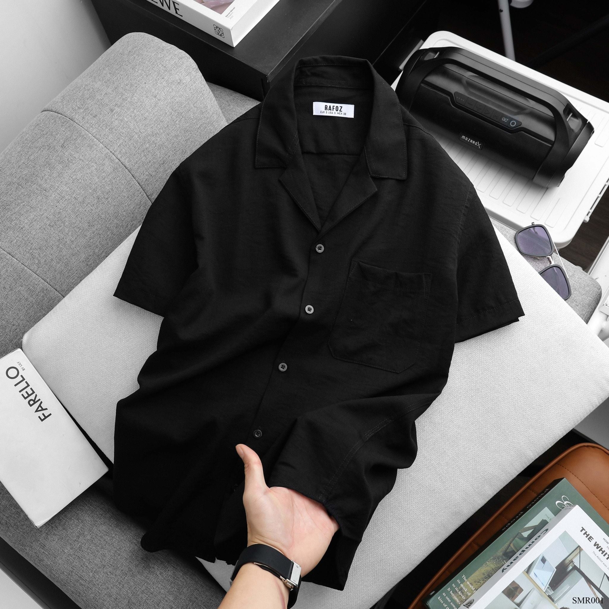  Áo sơ mi NT RAFOZ cổ danton - 001 